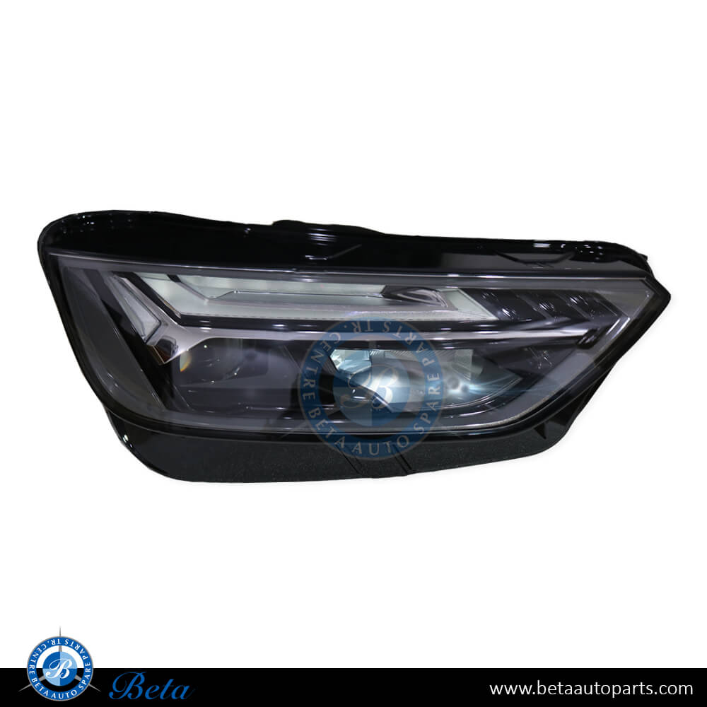Right Side Headlamp LED for Audi Q5 2021 -Up models, Part Number 80A941034F Right Side Headlamp LED for Audi Q5 2021 -Up models, Part Number 80A941034F